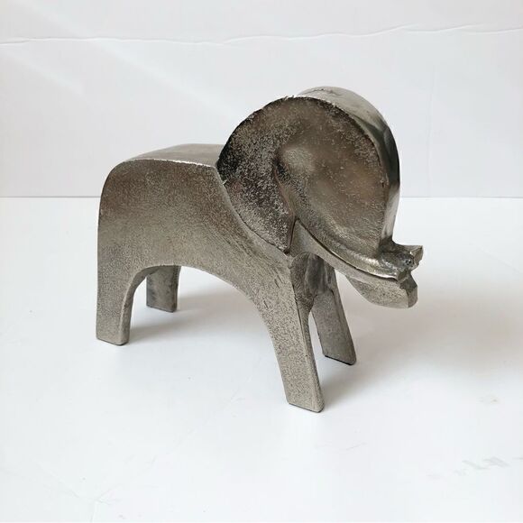 Other - Art deco silver plated elephant statue folk art